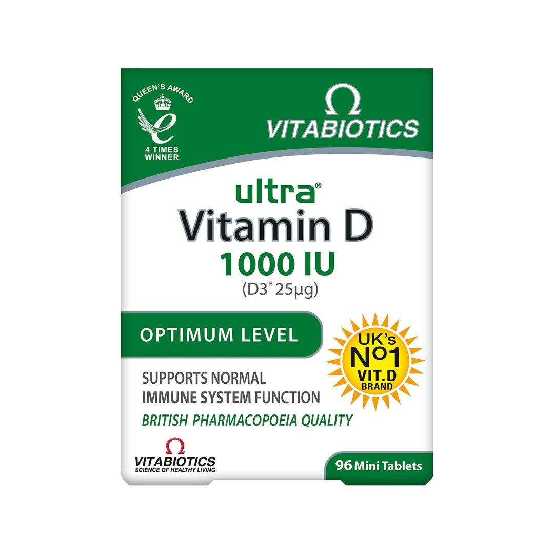 Ultra Vitamin D 1000 IU 96 Tablets Ultra Vitamin D 1000 IU 96 Tablets
